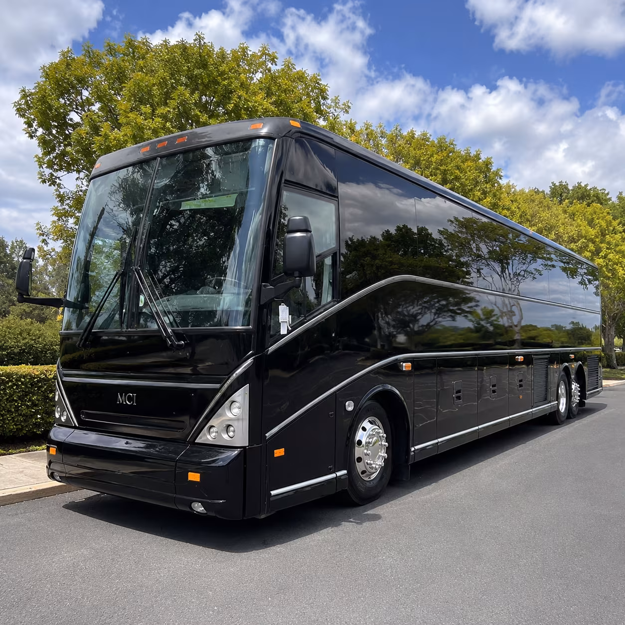 charter buses for large prom groups heading out of davie
