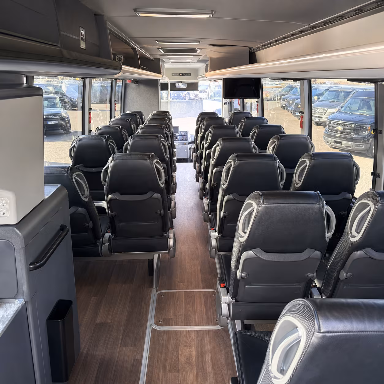 davie concert transportation onboard seating
