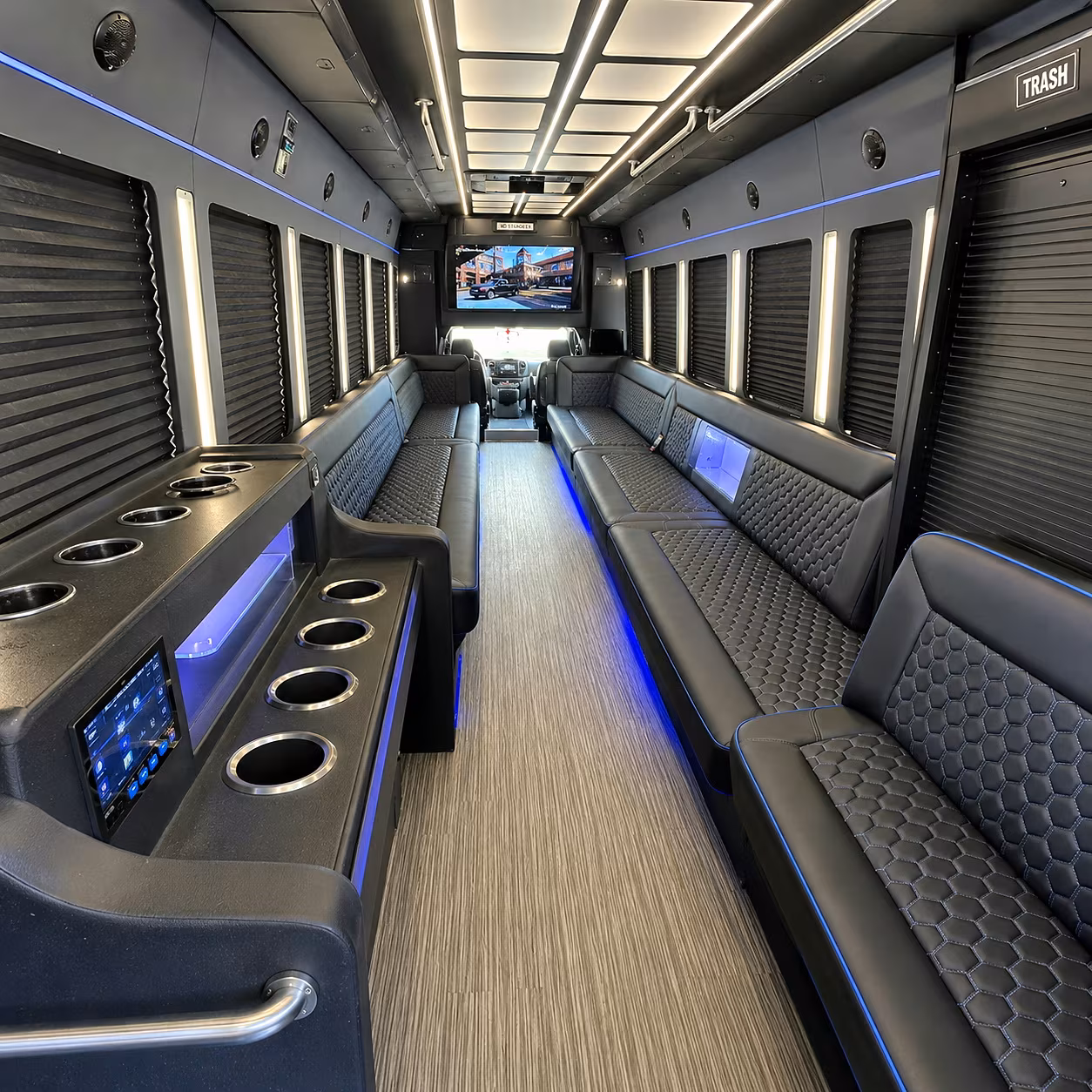 davie party bus inside