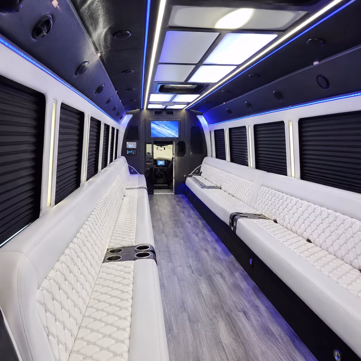 davie party bus interior