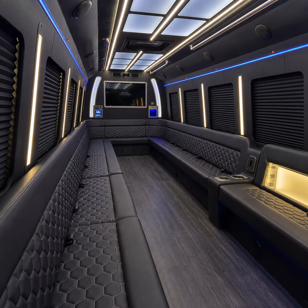 davie wedding party bus rental